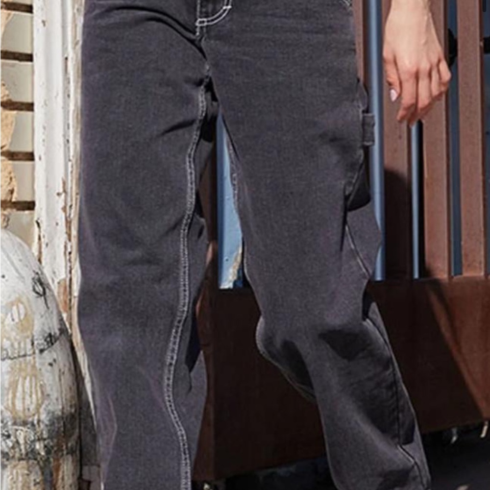 Brandy Melville Women's Black Relaxed Jeans